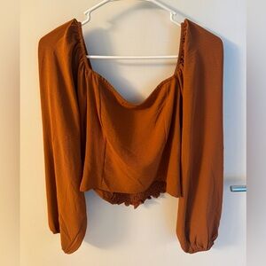 Altar'd State Terracotta Blouse